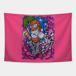 Ink wizard Tapestry