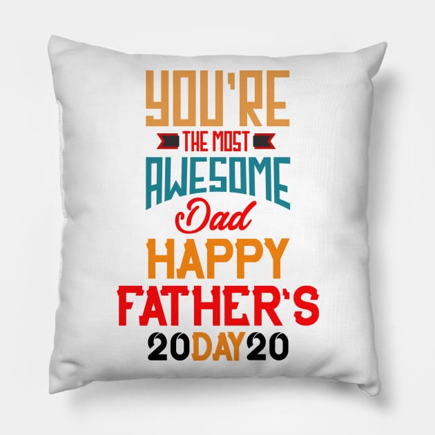 Father day Pillow by Billionairestore