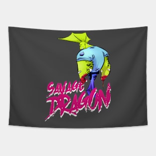 savage dragon Tapestry