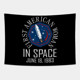 First American Woman In Space Day June 18, 1983 Tapestry