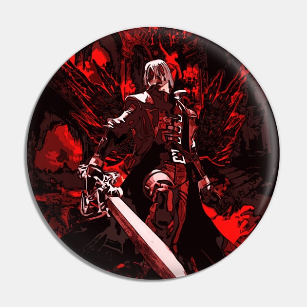 Classic Dante Vector Pin by syanart