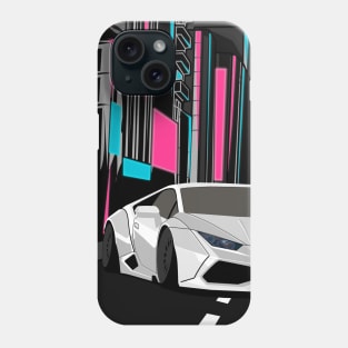 Lamborghini Huracan Night City Phone Case