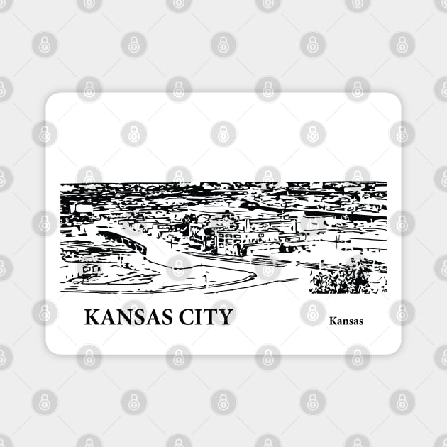 Kansas City - Kansas Magnet by Lakeric