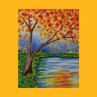 Autumn at the Lake T-Shirt