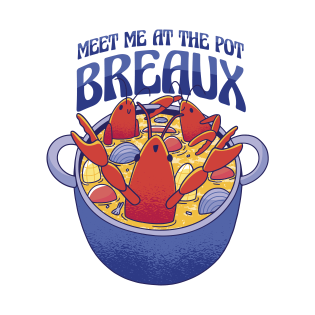 Crawfish Pot P R t shirt by LindenDesigns