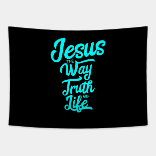 Jesus is the way the truth and the life Tapestry