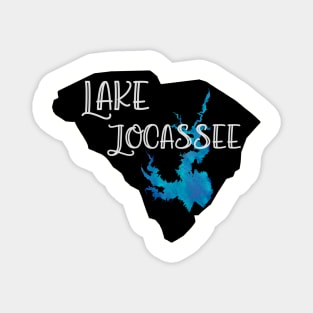 Lake Jocassee over South Carolina Magnet