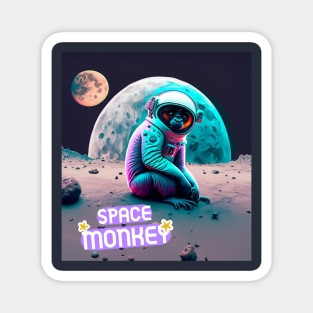 SPACE MONKEY Magnet