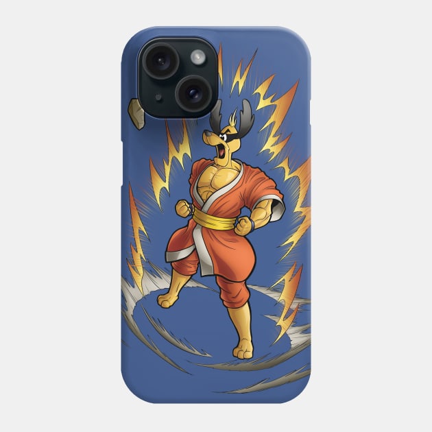 Hong Kong Phooey: Number One Super (Saiyan) Guy! Phone Case by TravisPerkinsArt