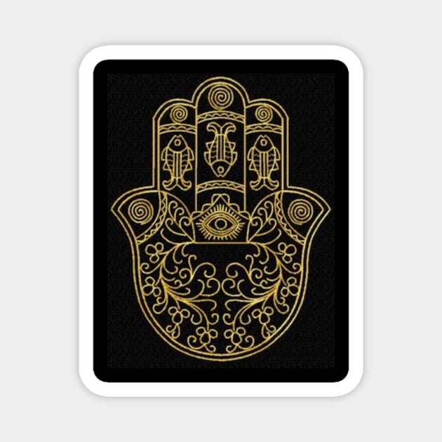 Hamsa Magnet by Uncle_Mojo