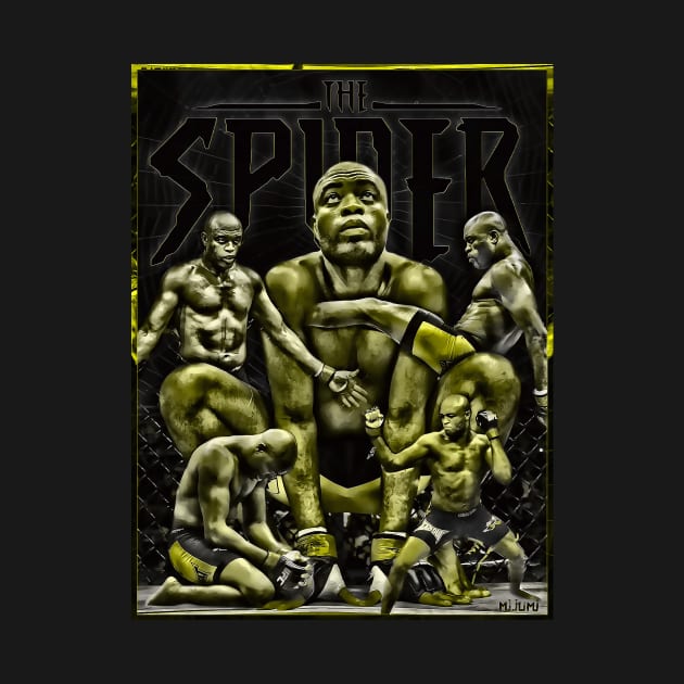 Anderson The Spider Silva by SavageRootsMMA