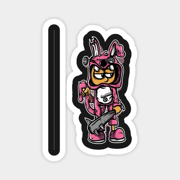 BAD BUNNY Magnet by sineyas