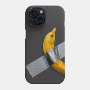 Duct taped banana Phone Case