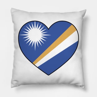 Heart - Marshall Islands Pillow