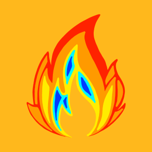 Flame on T-Shirt