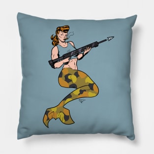 Mermaid Soldier Pillow