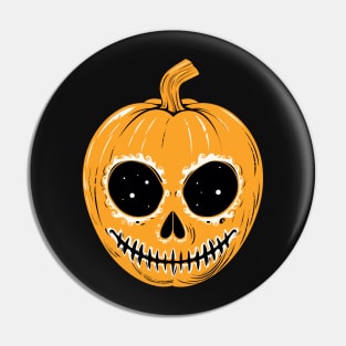 Jack O Lantern Pumpkin Head Sugar Skull Pin