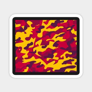 Splendent Camo Pattern Magnet