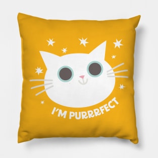 I'm Purrrfect! Pillow