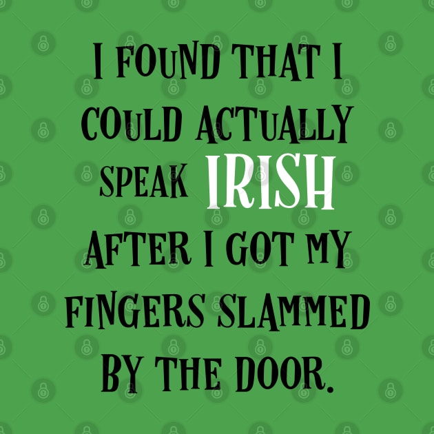 Irish Language: The Sound Of Ireland - Irish Puns by Eire