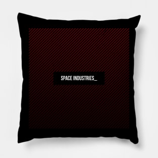 Cyberpunk Space Industries With Futuristic Style Pillow