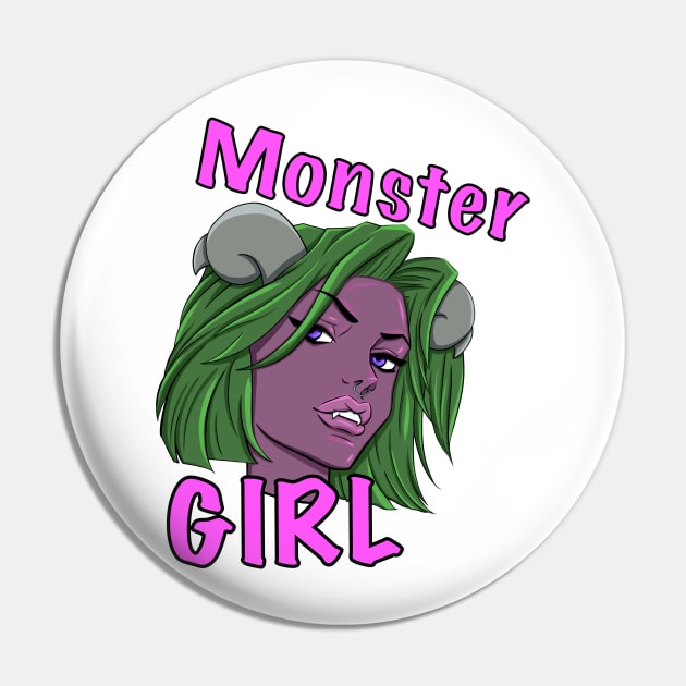 Monster girl Pin by Noya_Bur