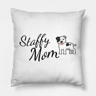 Staffy Mom, Staffordshire Bull Terrier Pillow