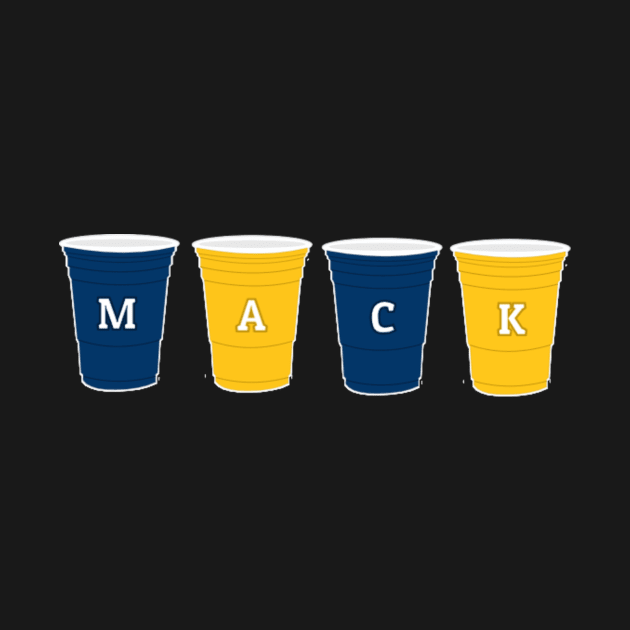 Merrimack College solo cups sticker by lindsey788