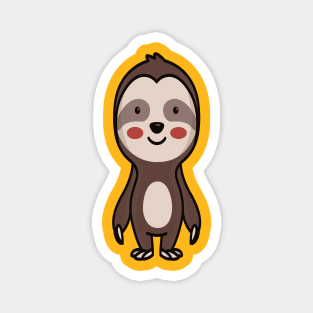 The cute sloth Magnet