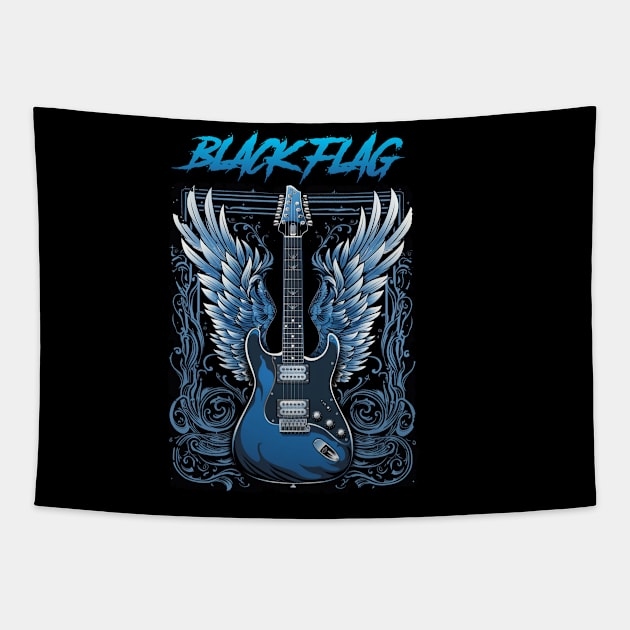 BLACK FLAG VTG FAN ART Black Flag Vtg Fan Art Tapestry TeePublic
