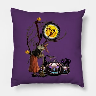 Halloween T-shirt for Granny Pillow