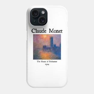 The Houses of Parliament by Claude Monet Phone Case