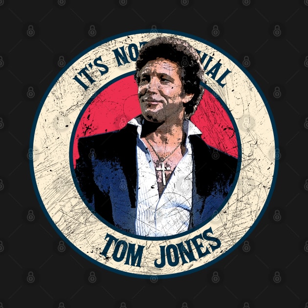 Retro Style Fan Art Design Tom Jones by rido public