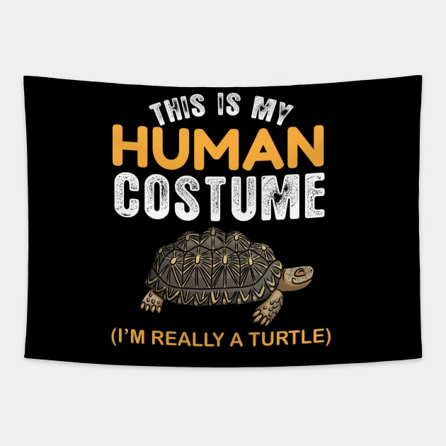 This is my humain costume i'm really a turtle Tapestry by madani04