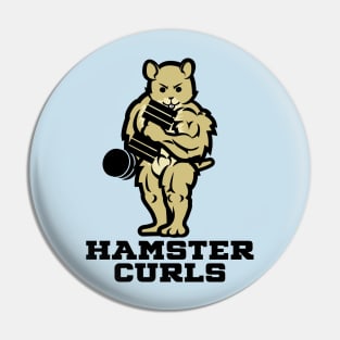 Gym Hamster Pin