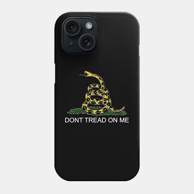 Dont tread on me Phone Case by Views of my views