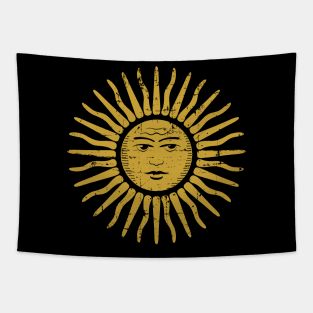 Sol de Mayo - Bandera de Argentina Tapestry