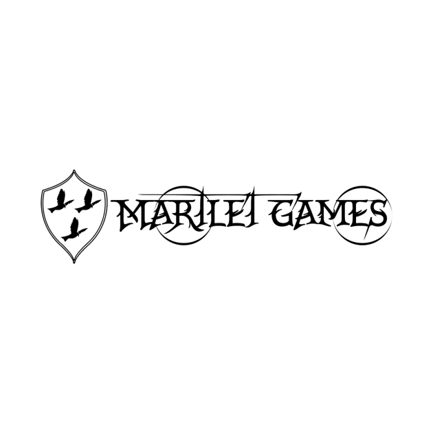 Martlet Games Black Basic Logo by Martlet Games