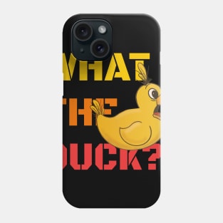 What The Duck - Funny Duck Phone Case