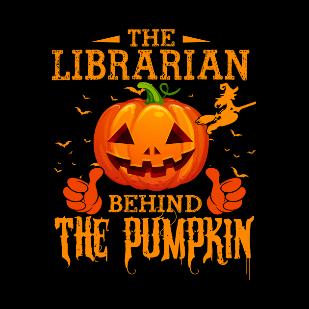 Mens The CHEF Behind The Pumpkin T shirt Funny Halloween T Shirt_LIBRARIAN by Sinclairmccallsavd