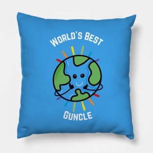 Worlds best guncle Pillow