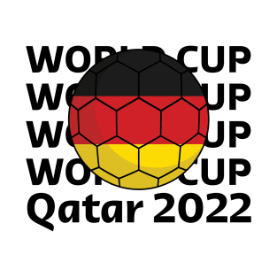 World Cup Qatar 2022  - Team Germany T-Shirt