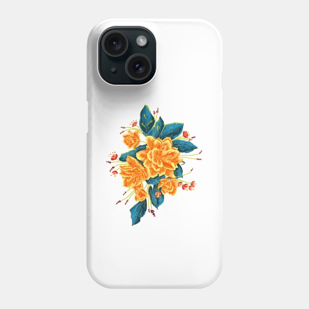 Bouquet Phone Case by lisenok