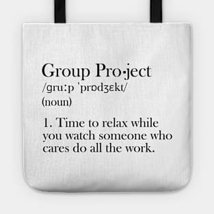 Group Project - Funny Definition Tote