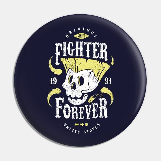 Fighter Forever Guile Pin by Olipop