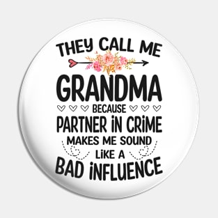 Grandma - they call me Grandma Pin