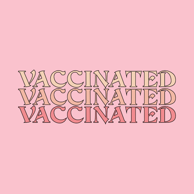 vaccinated corona saying by fokaction