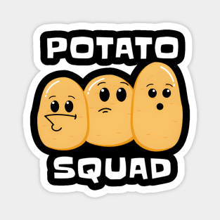 Potato Squad Gang Tater Tayto Magnet