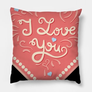 I love you Pillow