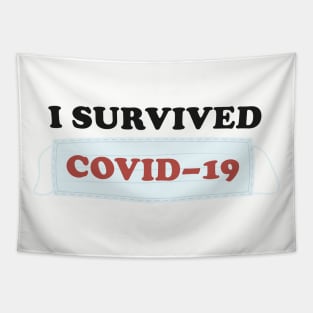 I SURVIVED COVID-19 Tapestry